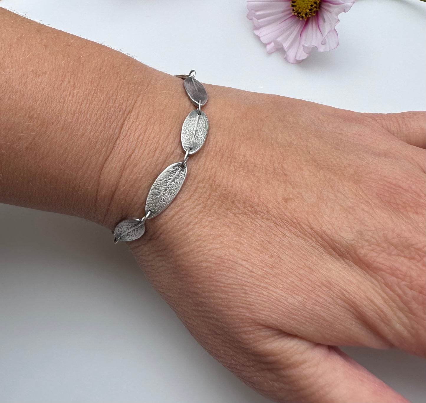 Small Sage Leaf Bracelet