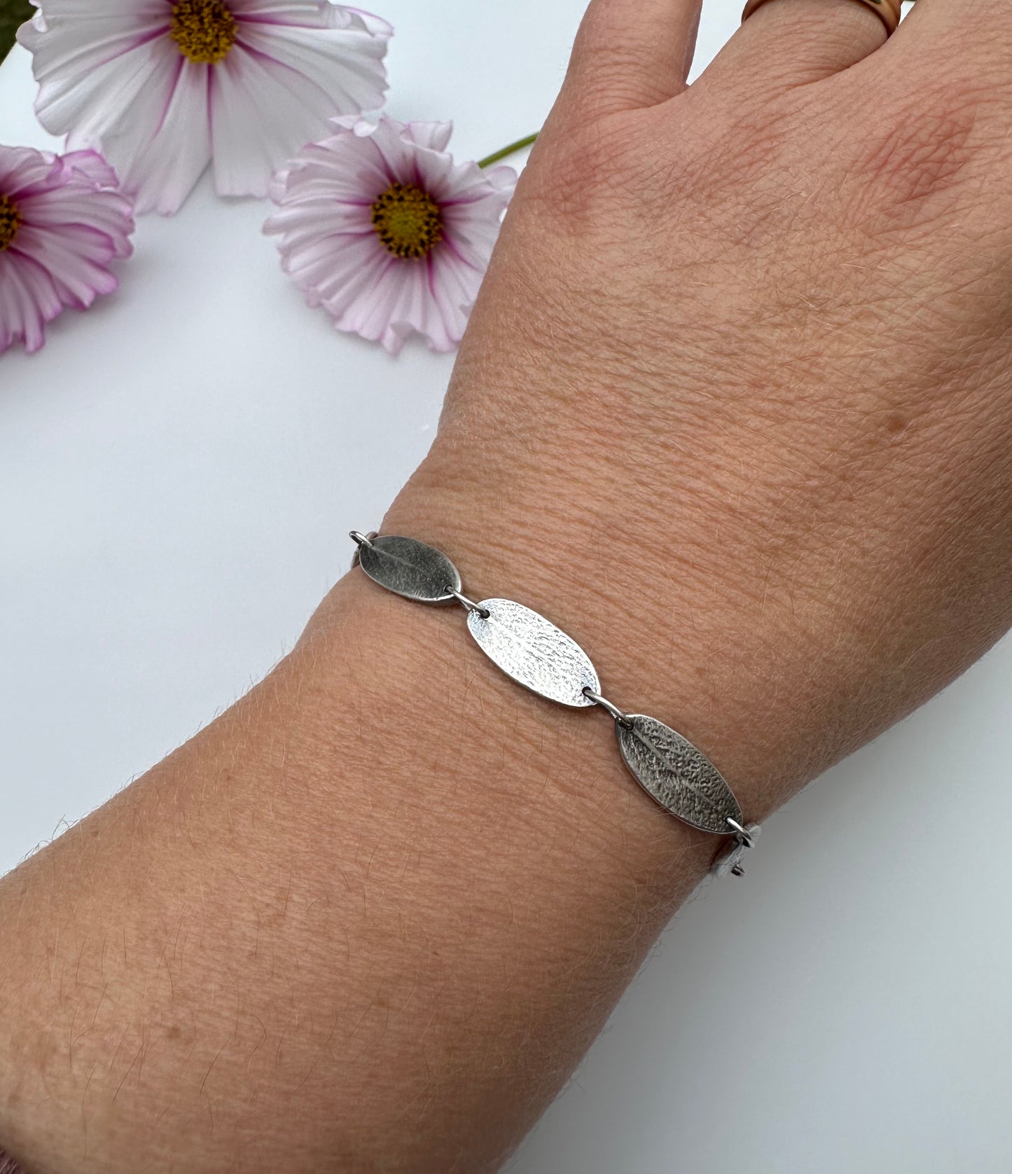 Small Sage Leaf Bracelet