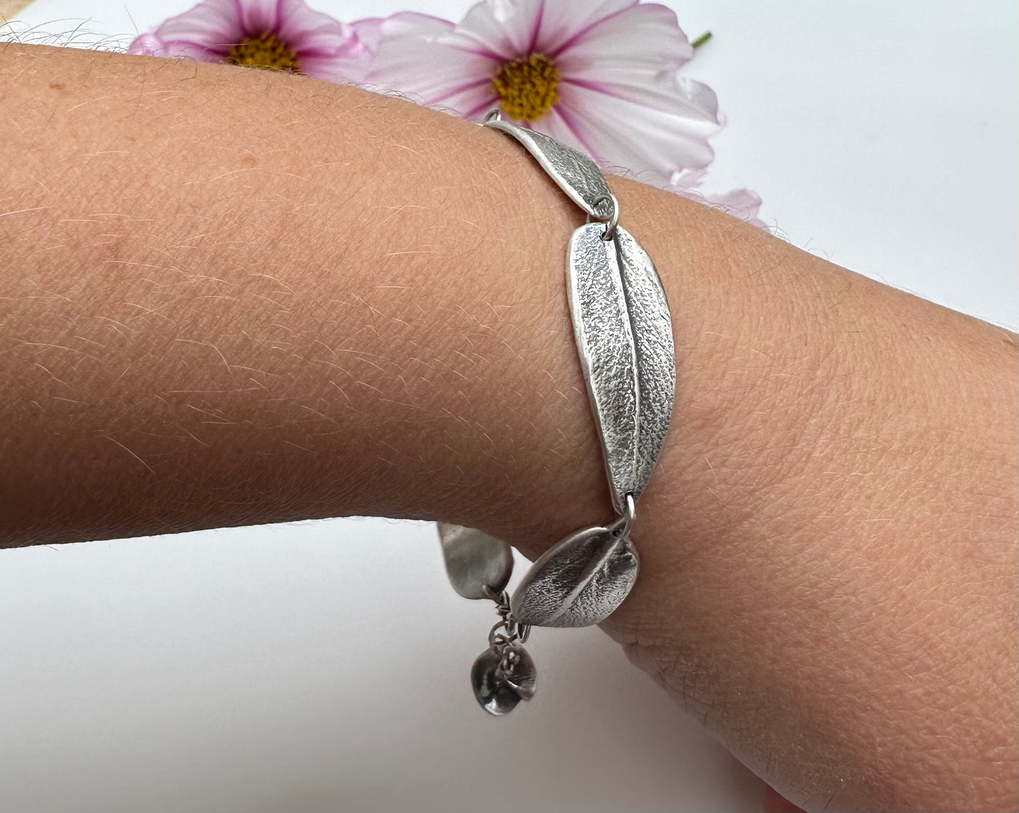 Medium Sage Leaf Bracelet