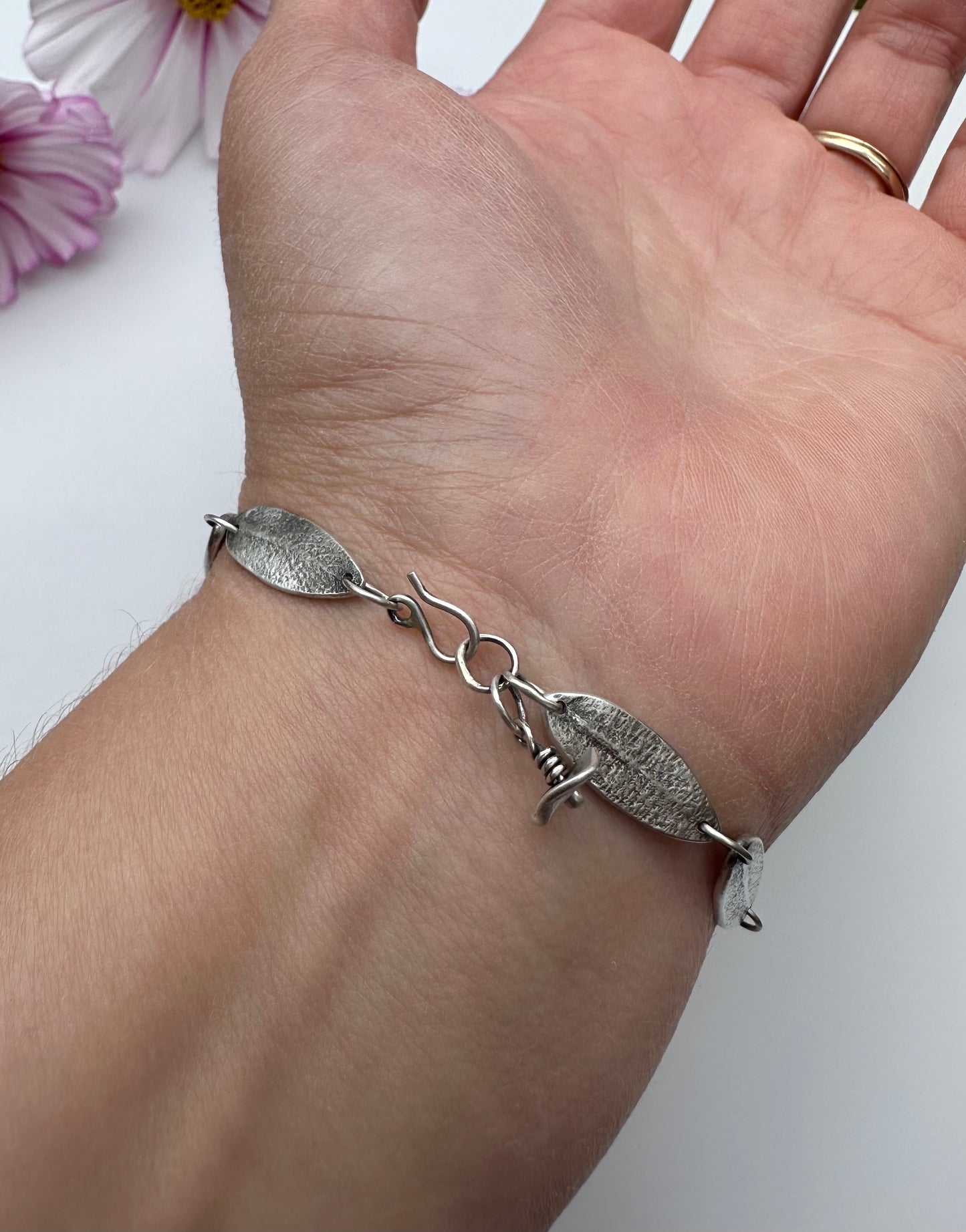 Small Sage Leaf Bracelet