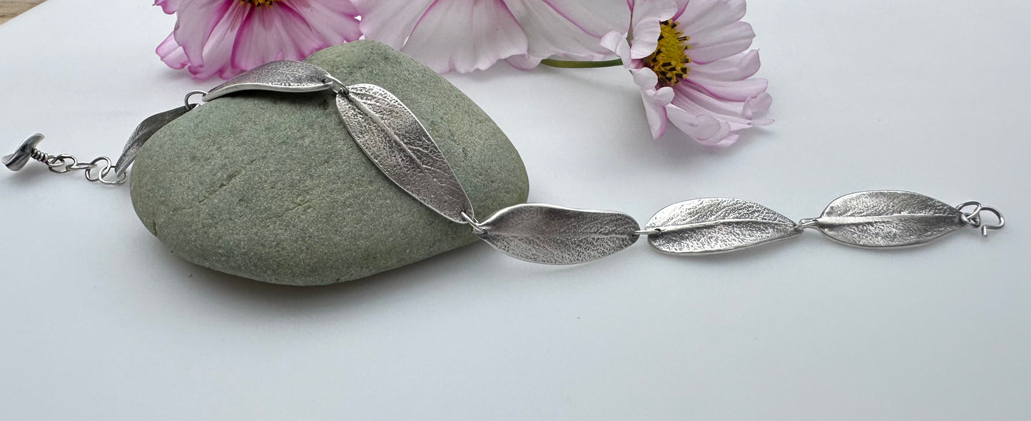 Medium Sage Leaf Bracelet