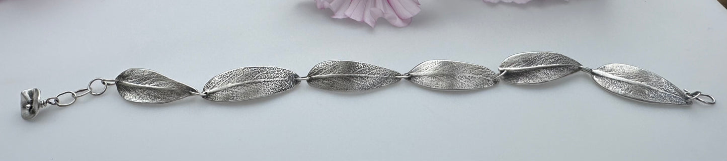 Medium Sage Leaf Bracelet